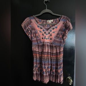 Unity Boho blouse size medium